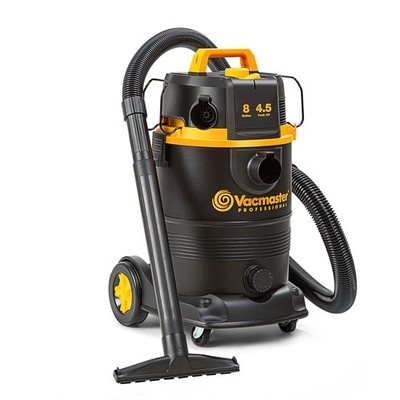 Vacmaster Professional VDK811PW 0201 8 Gallon 4.5 Peak HP Wet/Dry Vac with Se...