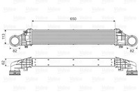 Valeo LadeluftküHler 818587 FüR Mercedes S211 W211 Klasse Model VF211 200 211
