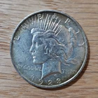 1923 Peace Dollar 90% Silver Philadelphia TONING