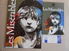 LES MISERABLES The Musical Large Theatre Programme May 1998 brochure Ticket