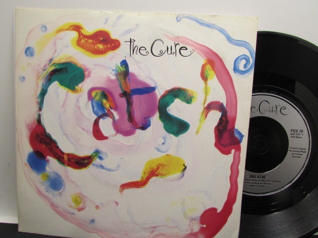  THE CURE Catch / Breathe 1987 7" Single UK IMPORT Fiction FICS 26 Robert Smith