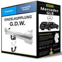 Abnehmbare AnhäNgerkupplung für Mercedes GLB 07.2019-Jetzt Typ X247 G.D.W. NEU