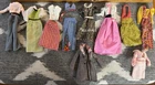 Lot of Vintage Barbie Clothes (late 70-80s) Collection