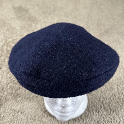 Vtg Yohji Yamamoto Hat Beret Fitted Mens Large Wool Made in Japan Pour Homme