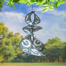 Green Bay Packers Flag Banner Wind Twister Spinner Outdoor, 29 x 15 Inches