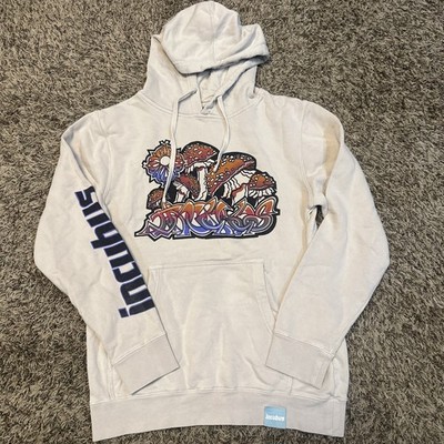 Incubus Pull Over Hoodie Small Tan Shrooms Independent Trading Co