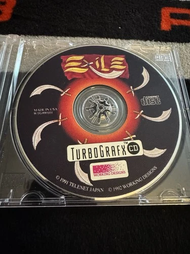 Exile TurboGrafx Cd