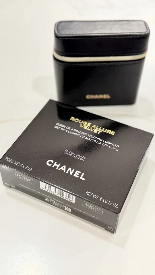 Chanel Black Vanity Case – Limited Edition Makeup Pouch Only (Case Only) - Image 3 of 4