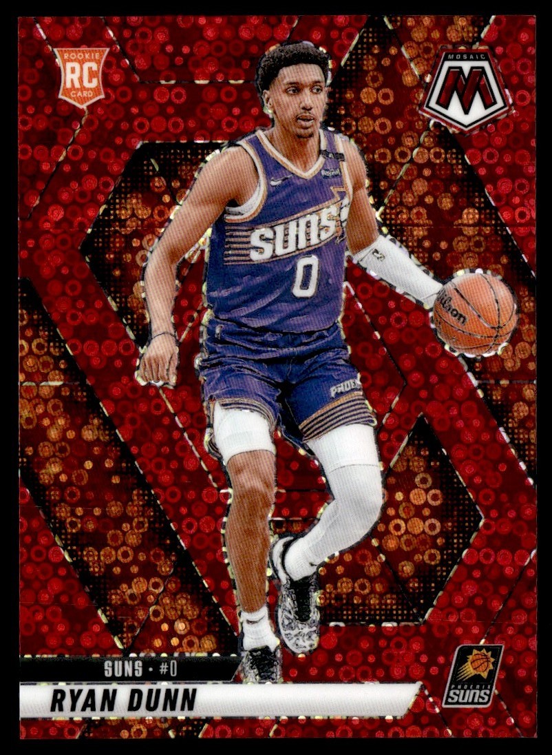 2024-25 Panini Mosaic Fast Break Red Ryan Dunn 31/99 #233