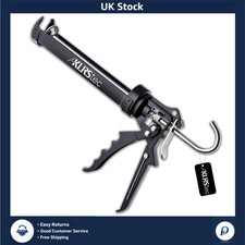 Heavy Duty 310ml Sealant Caulking Gun - Metal Professional Adhesive Press