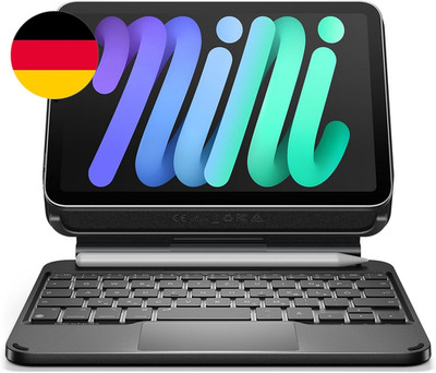 Dexnor Tastatur Hülle Für Ipad Mini 6/7, Magnetische Schwimmender Cantilever-Stä