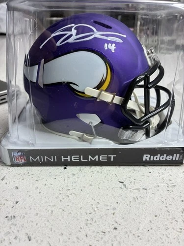 Sam Darnold Minnesota Vikings Signed Autographed Speed Mini Helmet Fanatics