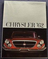 1962 Chrysler Brochure Folder New Yorker Newport 300 Wagon Excellent Original 62