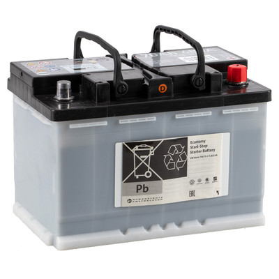 ORIGINAL VW EFB Autobatterie Batterie Starterbatterie 12V 70Ah 680A JZW915089A