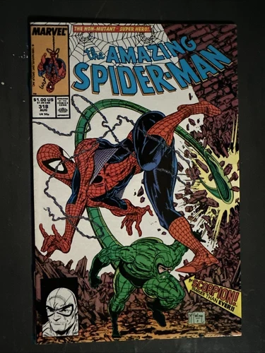Amazing Spider-Man #318 - 1963 series Marvel comics NM Todd Mcfarlane