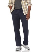 Fleece-Jogginghose Herren XXL Marineblau Amazon Essentials Offenem Saum