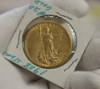 1908 US $20 Saint Gaudens Double Eagle Gold Piece AU