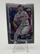 2024 Topps Chrome Cosmic Gavin Williams #63 Rookie Card. rookie card picture