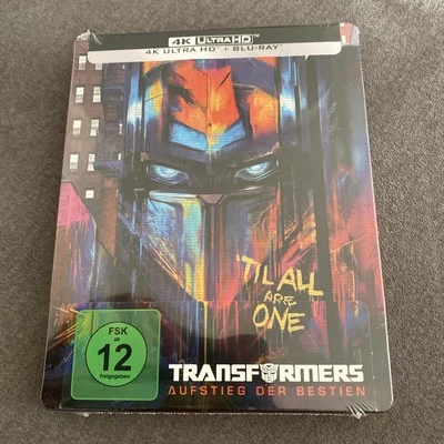 Transformers: Aufstieg der Bestien (4K Ultra HD &Blu-ray+Limited Steelbook) NEU - Bild 1 von 2