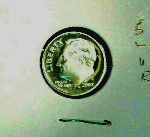 2003- S Silver Proof  Roosevelt  Dime  Dp. Cameo  Great  Coin