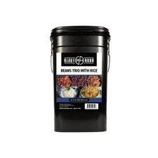 Ready Hour Beans Trio with Rice Kit Bucket (100 Servings) Survival Beans and ...