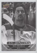 2024-25 Upper Deck Series 1 UD Canvas Black & White Mats Zuccarello #C-81