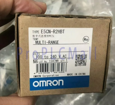 Omron E5CN-R2HBT 100-240VAC BASIC TYPE TEMPERATURE CONTROLLER DIGITAL 1/16 DIN