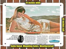 Metal Sign - 1967 B.F. Goodrich Tires- 10x14 inches