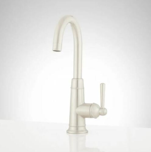 Hartfield Gebürstetes Nickel 1,8 GPM Einloch Bar Wasserhahn, NEU Distressed Box - Bild 2 von 5