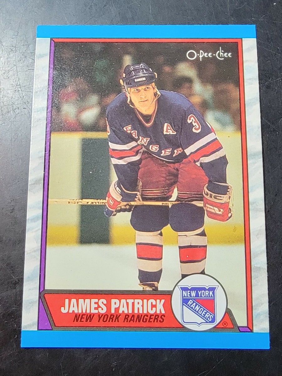1989-90 O-Pee-Chee Hockey #90 James Patrick | eBay
