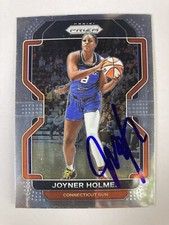 Joyner Holmes Signed 2022-23 Panini Prizm WNBA Card COA Autograph Joyner Holmes Signed 2022-23 Panini Prizm WNBA Card COA Autograph