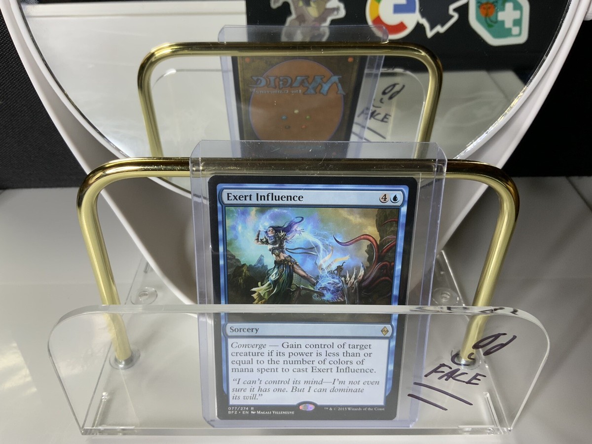 mtg exert cards EXERT INFLUENCE x1 mtg NM Battle For Zendikar Rare 1 Card