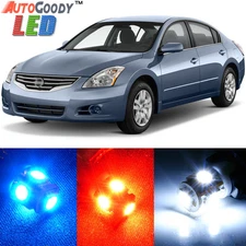 12 x Premium Xenon White LED Lights Interior Package for Nissan Altima 2007-2014
