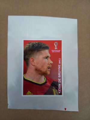Qatar 2022 - Coca-Cola exklusiver brasilianischer Sticker - Kevin de Bruyne BEL