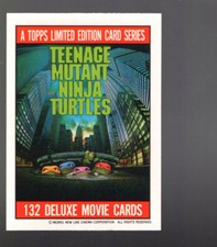 B5166- 1990 Topps UK Teenage Mutant Ninja Turtles -du Pick- 15 + Gratis US