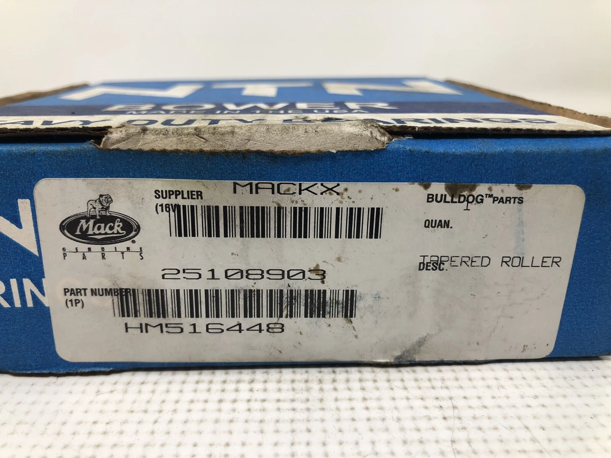 BOWER MACK 25108903 CONE, BEARING LH HM516448 - NEW | eBay