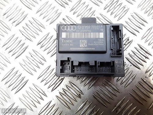 2006 AUDI A6 ECU DOOR CONTROL UNIT/MODULE FRONT LEFT SIDE 4F0959793C