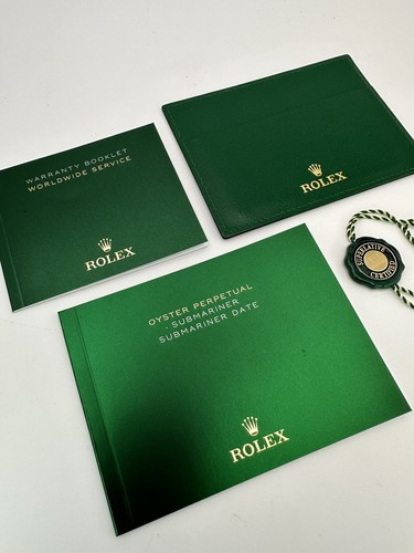 Authentic ♛ Rolex Submariner Booklet Manual Full Set New Style 116610 126610 NEW