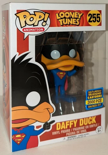 Funko Pop Looney Tunes 255 Daffy Duck Stupor Duck (Superman) - SDCC 2017 2000 LE