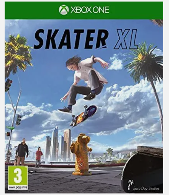 Xbox One SKATEBOARDING GAME Skater XL EXCELLENT Condition (SERIES X)