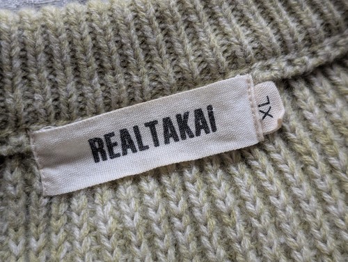 Suéter Realtakai Adulto Extra Grande Verde Cremallera Completa Cuello Redondo Mezcla de Algodón - Imagen 5 de 13