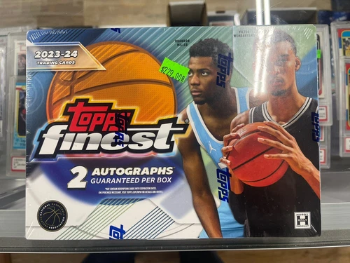 2023-24 Topps Finest Basketball Hobby Box 2 Autos