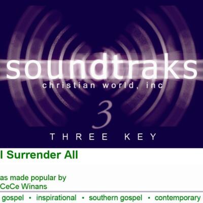 I Surrender All - CeCe Winans - Accompaniment Track