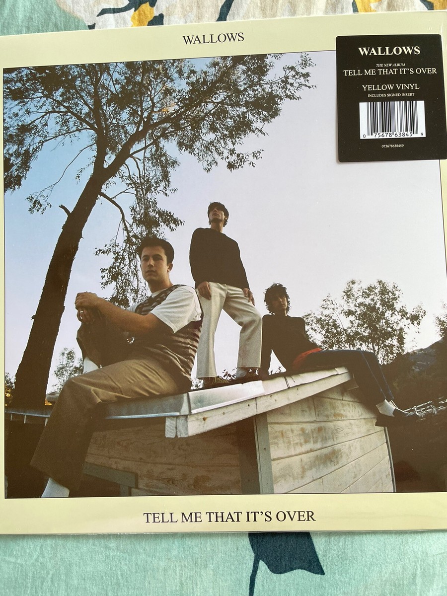 Wallows Tell Me That It's Over Signed Yellow Vinyl- BRAND