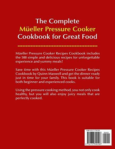 Top 500 Mueller&reg; Pressure Cooker Recipes: The Complete Mueller&reg; Pressure C...