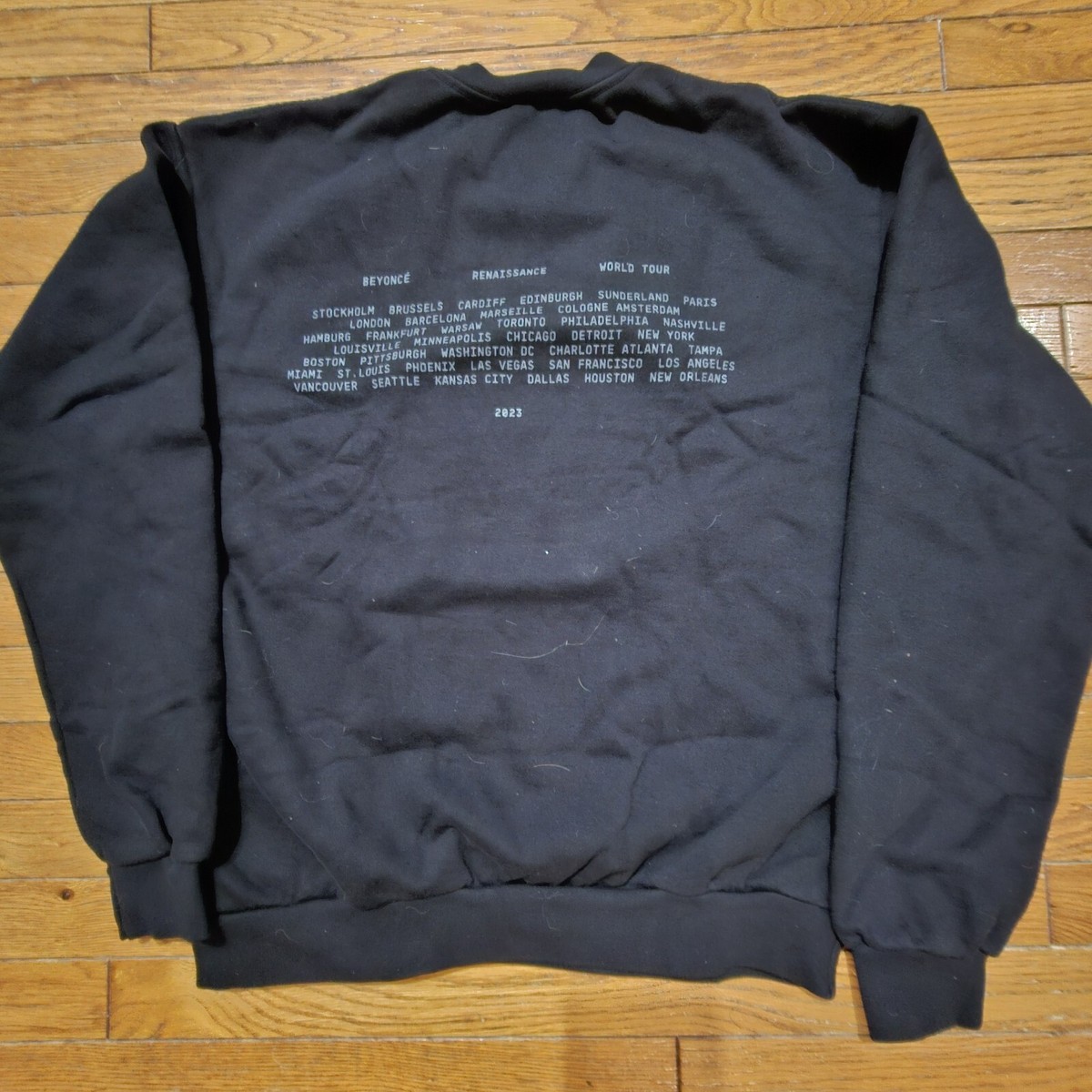 Beyonce Renaissance World tour merch Mens Medium Womens L THICK