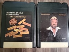 Kenny Rogers Ten Years Of Gold Daytime Friends 8-Track Tape UA-EA835-H 1977