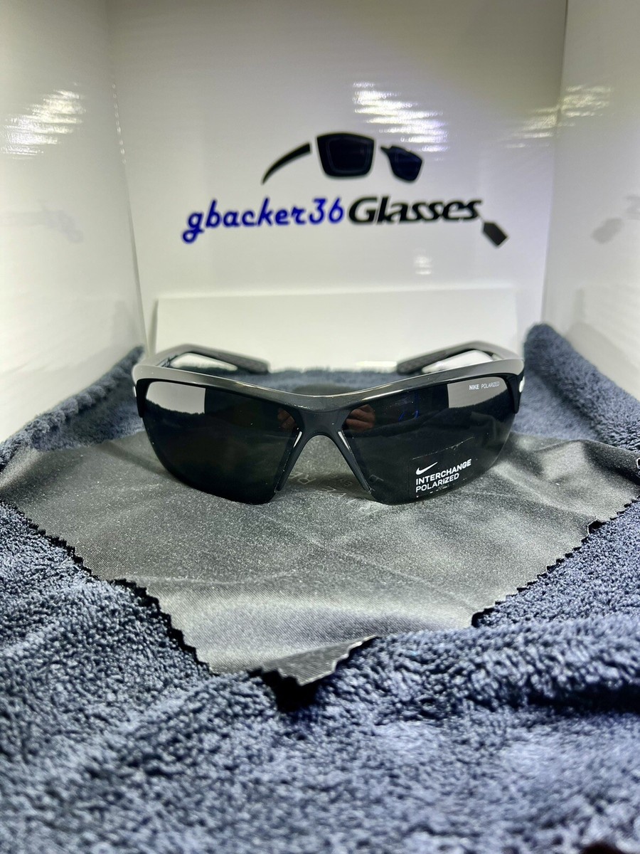 New Nike Skylon Ace Polarized Sunglasses - Black EV0527 010