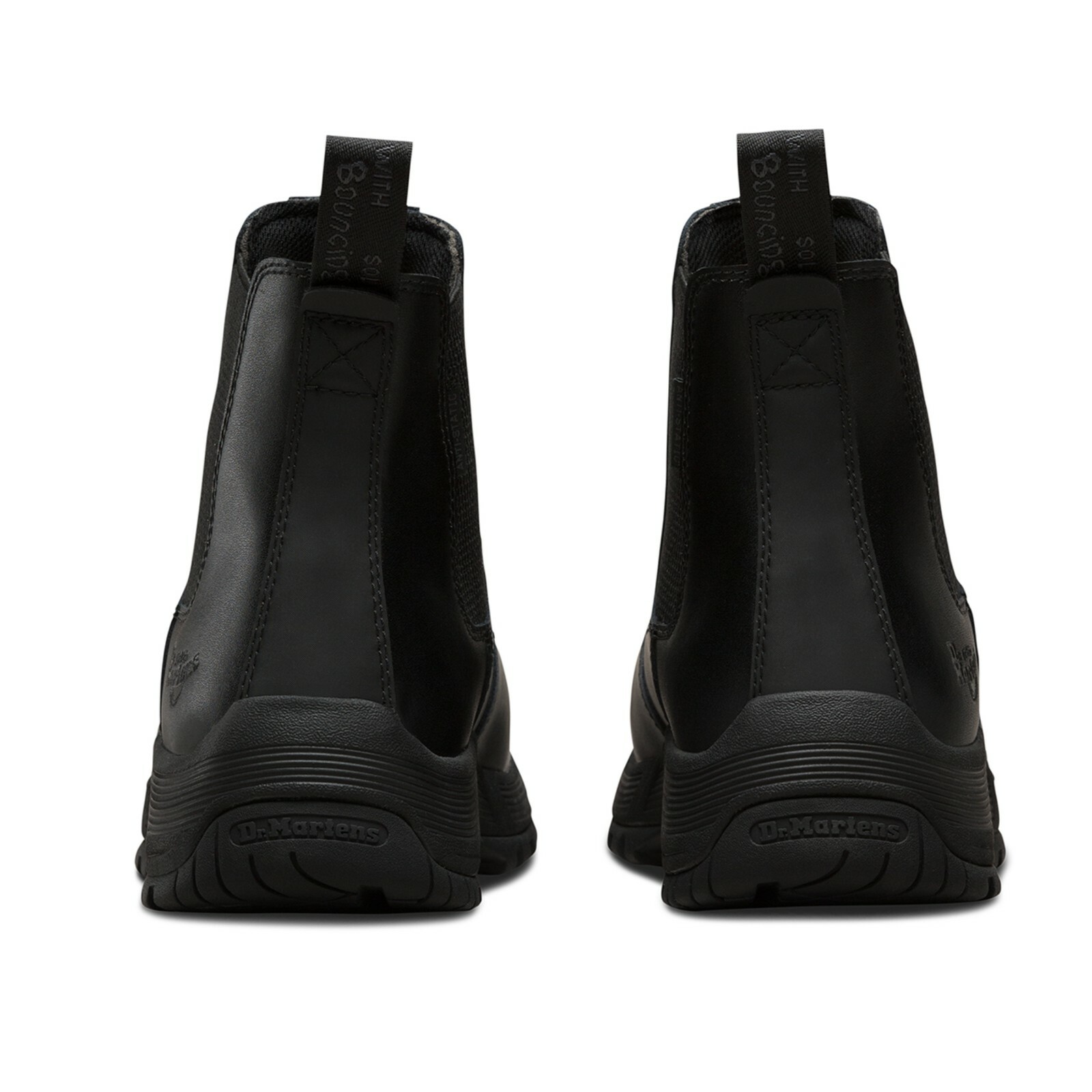 Dr Martens DM Docs Drakelow S1P Steel Toe Cap Black Chelsea Dealer