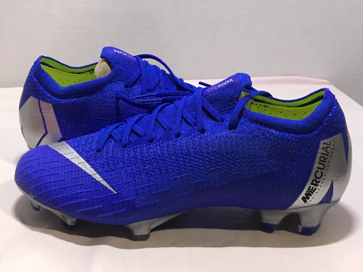 New Mens Nike Vapor 12 Elite FG AH7380-400 Racer Blue/Metallic